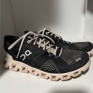 On Running Women’s Black and Cream Shoes